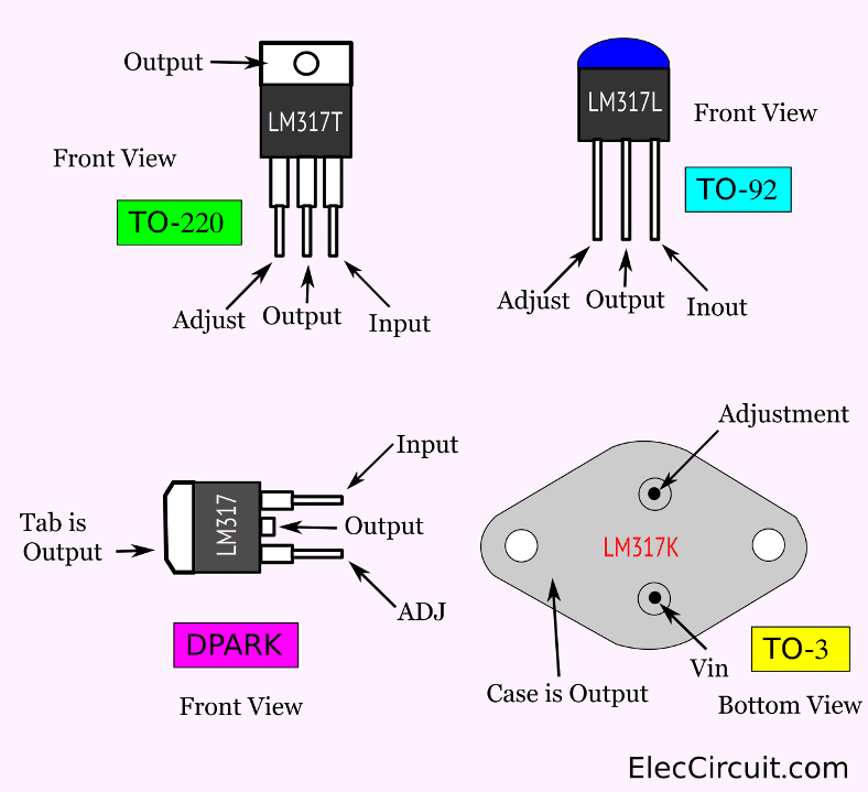 LM317 pinout