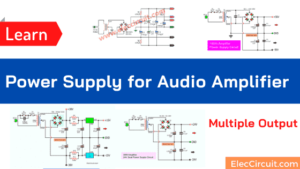 Power Supply for Audio Amplifier , multiple output