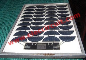12V 20W solar cells as source charger