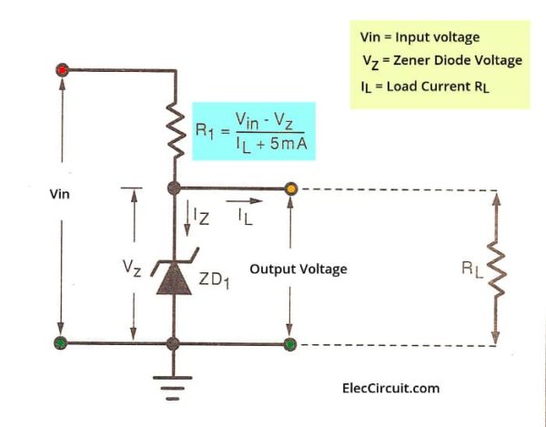 What Is Zener Diode Its Principle Working And Example Usage