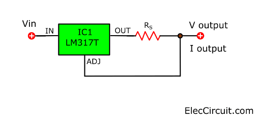 simple LM317 constant current