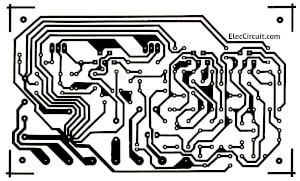 PCB layout copper Tri amplifier