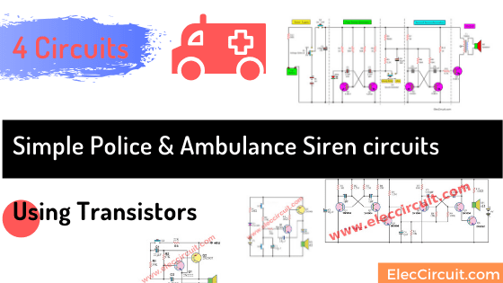 police  ambulance Siren  circuit