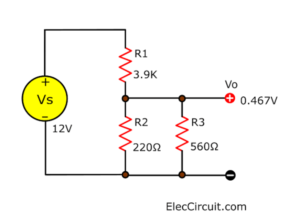 Voltage Divider 3 Resistors