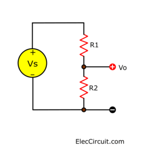 basic voltage divider circuit