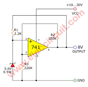 Super Steady Zener diode circuit