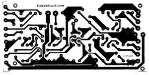 PCB of 30W RMS OCL Amplifier