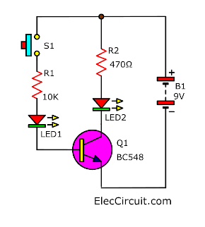 simple transistor circuit