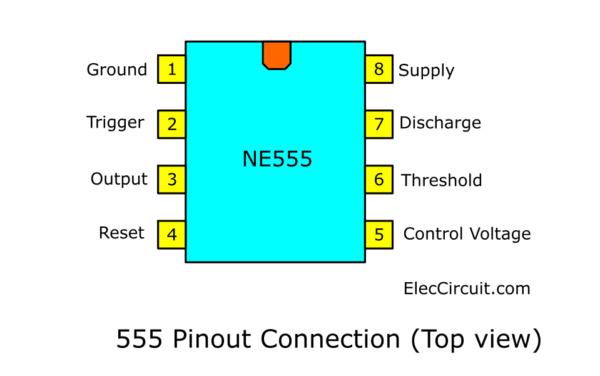 555 timer pinouts