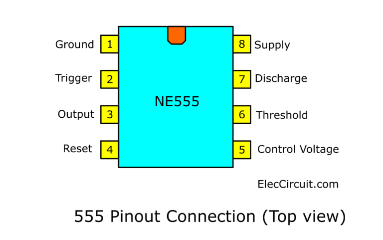 How Does Ne555 Timer Circuit Work Datasheet Pinout