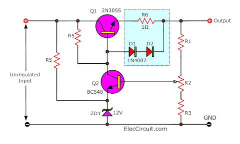 Overload Protection using Diodes