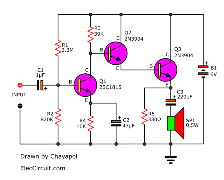 transistor schematic transistor schematic