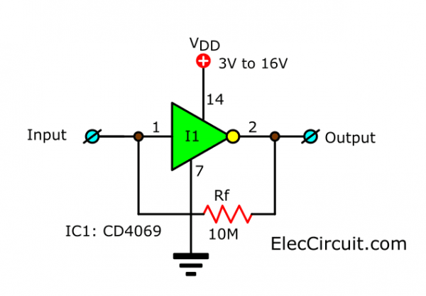 High-Input Impedance Amplifier