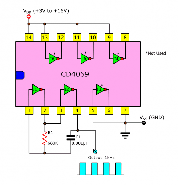 4069 audio circuits