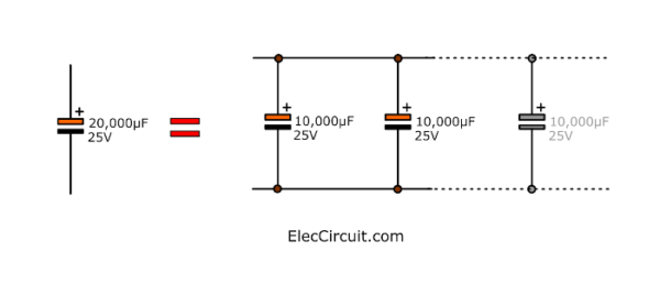High Current 12V-13.8V at 30A,25A,20A,15A Power Supply - Elec Circuit