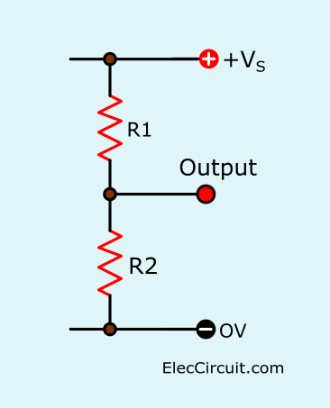 Basic resistor divider circuit