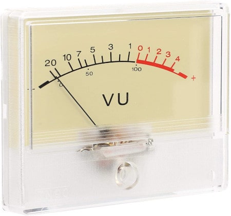 Analog vu meter schematic – Electronic projects circuits