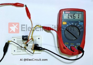 LM317 1.5V output voltage with load