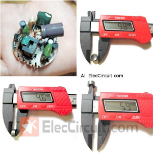 ferrite core of compact fluorescent lamps