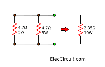 load resistor in parallel