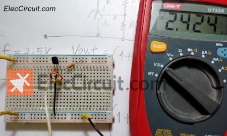 measure voltage shunt regulator