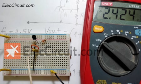 measure voltage shunt regulator