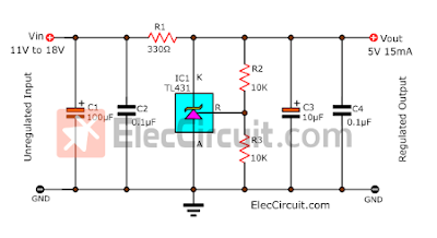 Quality Shunt Regulator Circuit Using TL431