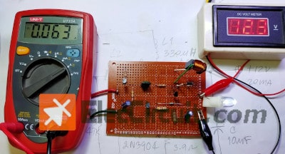 prototype circuit is tested voltage current