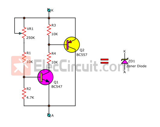 variable zener diode circuit