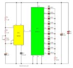 LED Chaser circuits using 4017 + 555