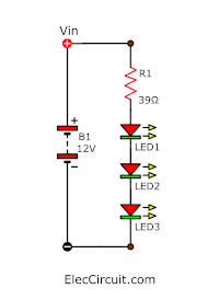 12V SMD LED circuit