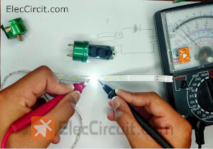 Testing SMD LED chips