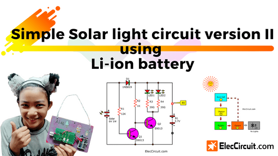 Solar light circuit