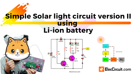 Solar light circuit