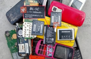 BL-5C, 3.7V Li-ion Battery in cell phones