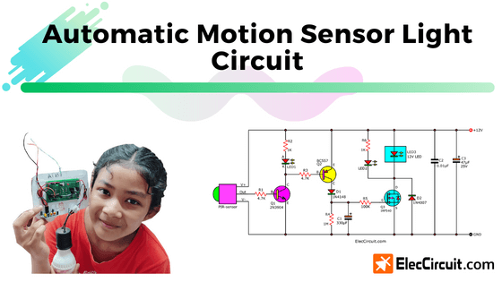 learning automatic-motion sensor light circuit works