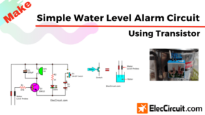 simple water level alarm