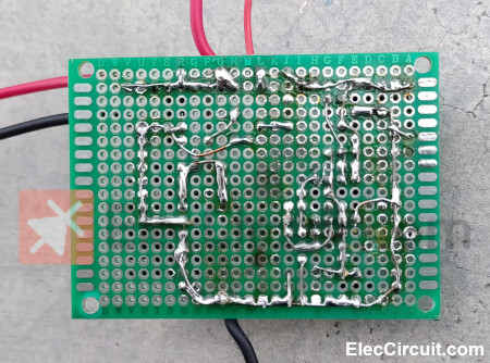 Wiring layout of Simple Solar-powered 12V water pump