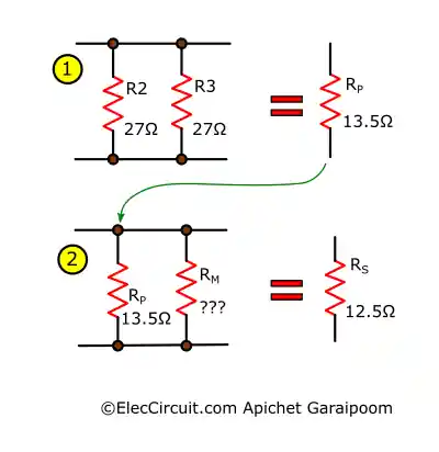 Ideas Finding the Resistor RP and RM