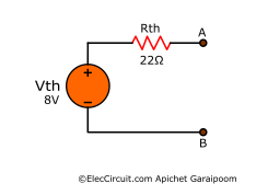 The Resulting Thevenin Equivalent Circuit