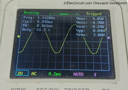 Improved push-pull follower circuit output reading when driving 560 ohms load
