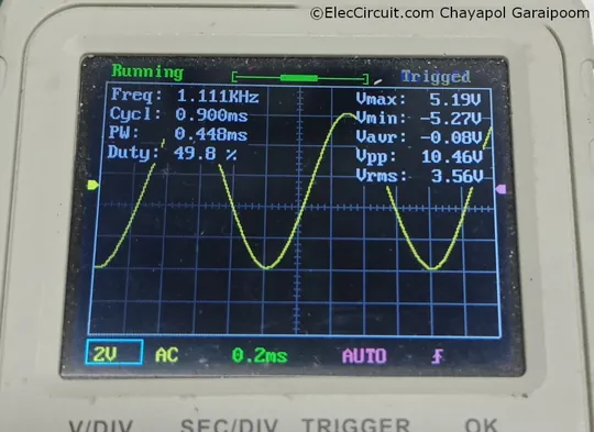 Improved push-pull follower circuit with pre-driver stage and smplitude-limiting voltage divider output reading